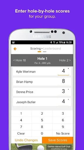 Golf Genius Screenshot 1