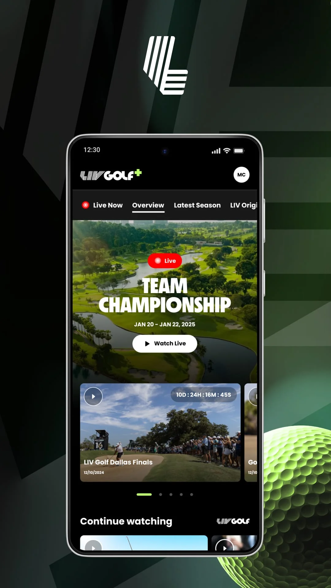 LIV Golf Plus Screenshot 2