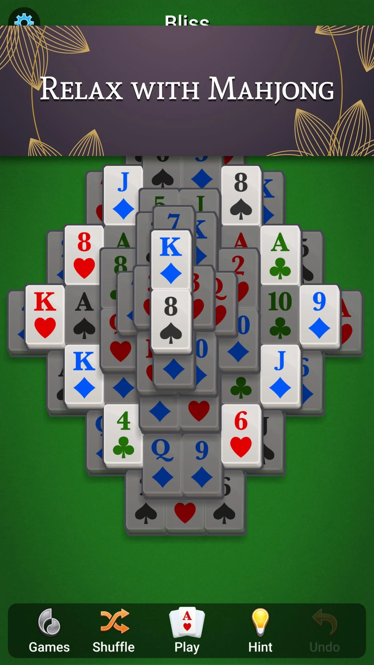 Mahjong Solitaire Screenshot 1