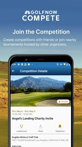 GolfNow Compete Screenshot 1