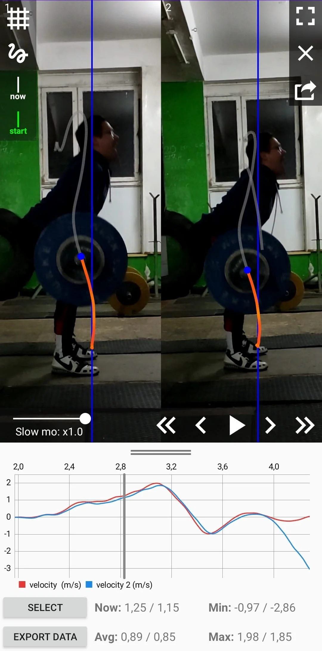 WL Analysis - bar path tracker Screenshot 1