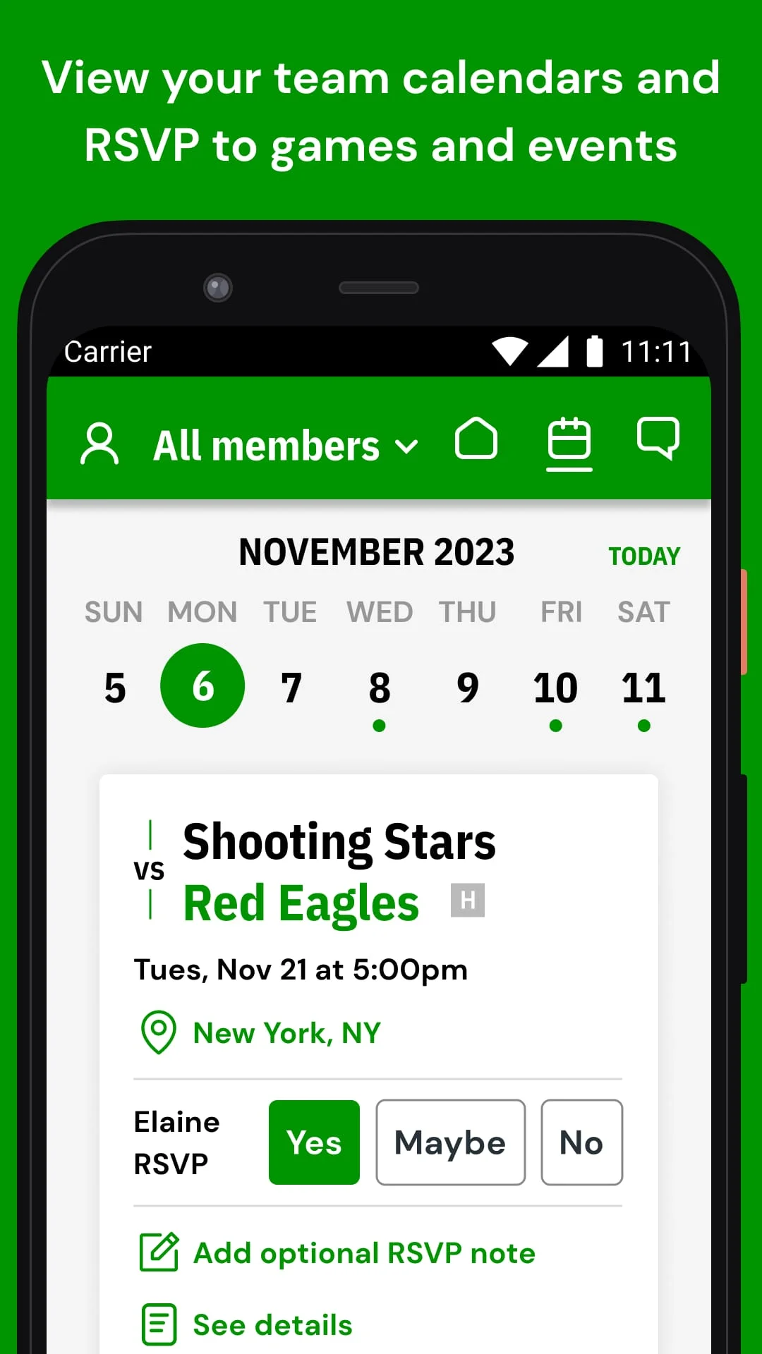 LeagueApps Play Screenshot 3