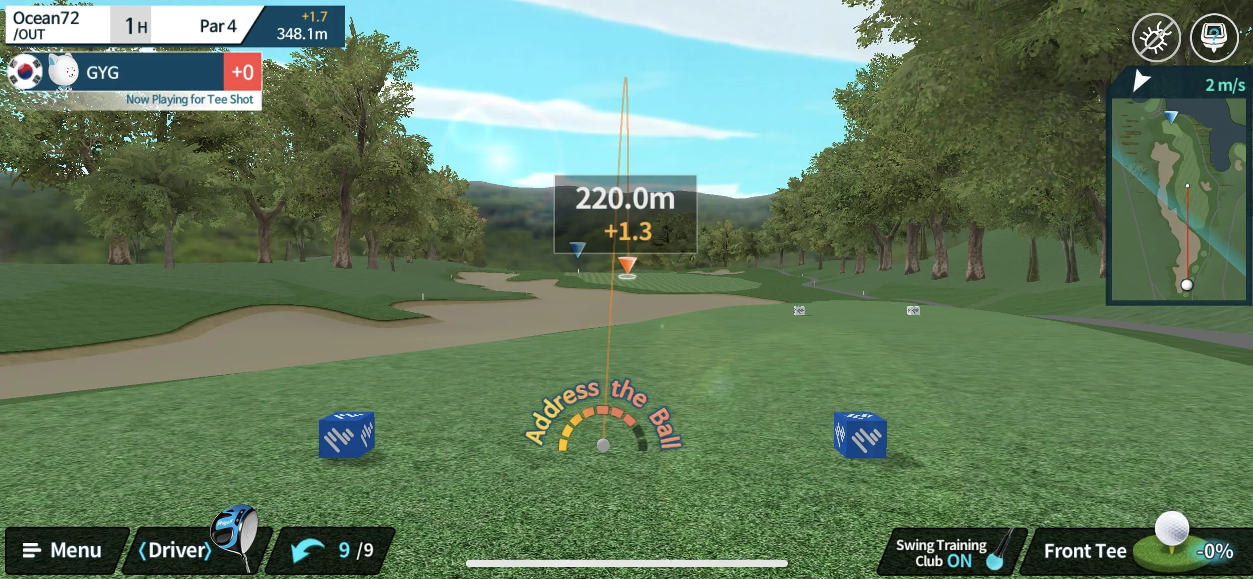 PhiGolf Screenshot 1