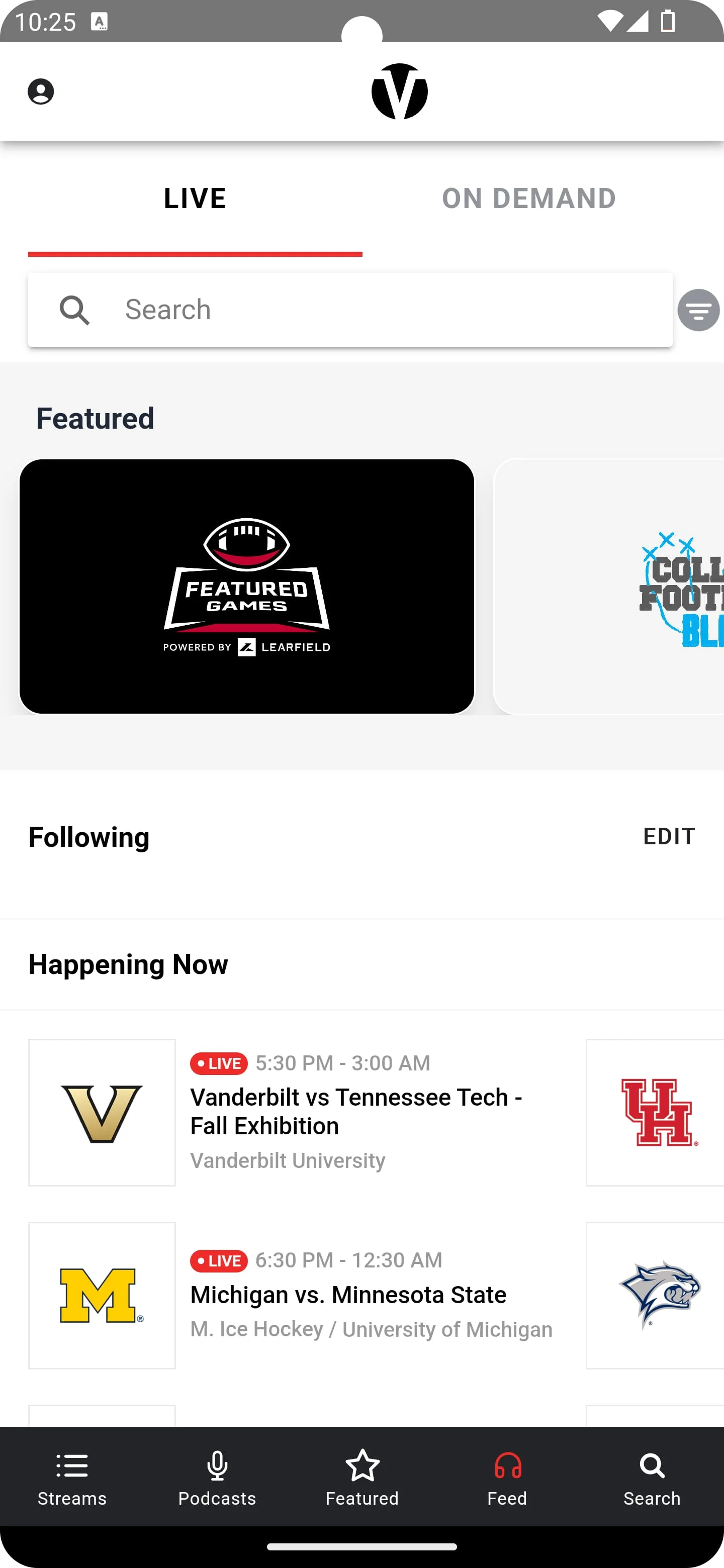 Varsity Network Screenshot 3