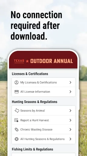 Texas Outdoor Annual Screenshot 1