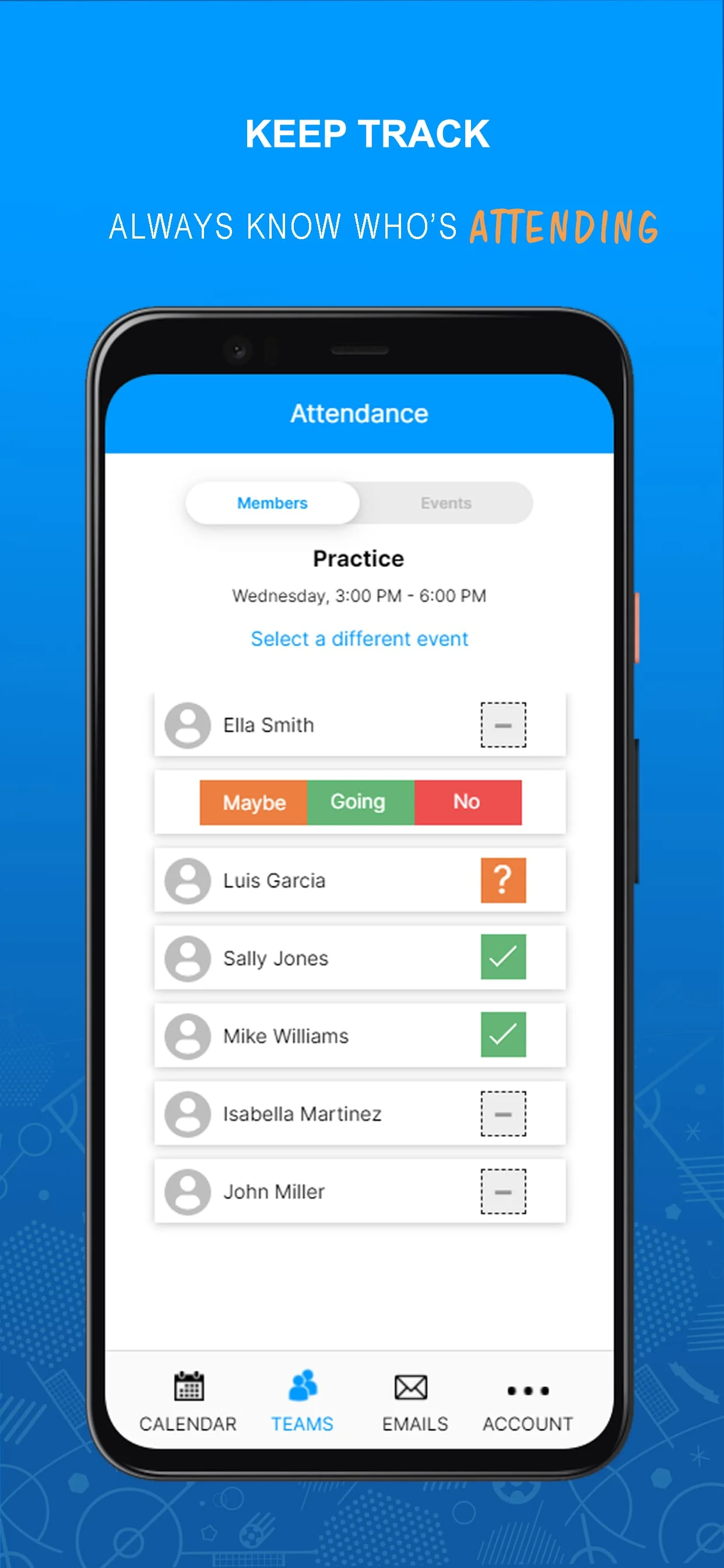 TeamSideline Screenshot 3