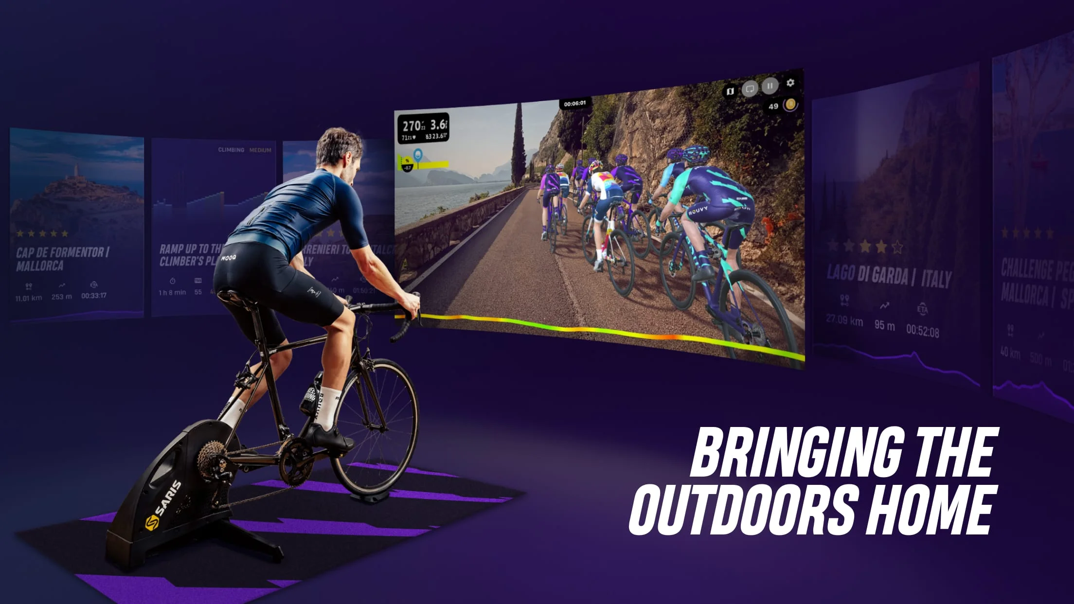 ROUVY: Indoor Cycling Training Screenshot 1