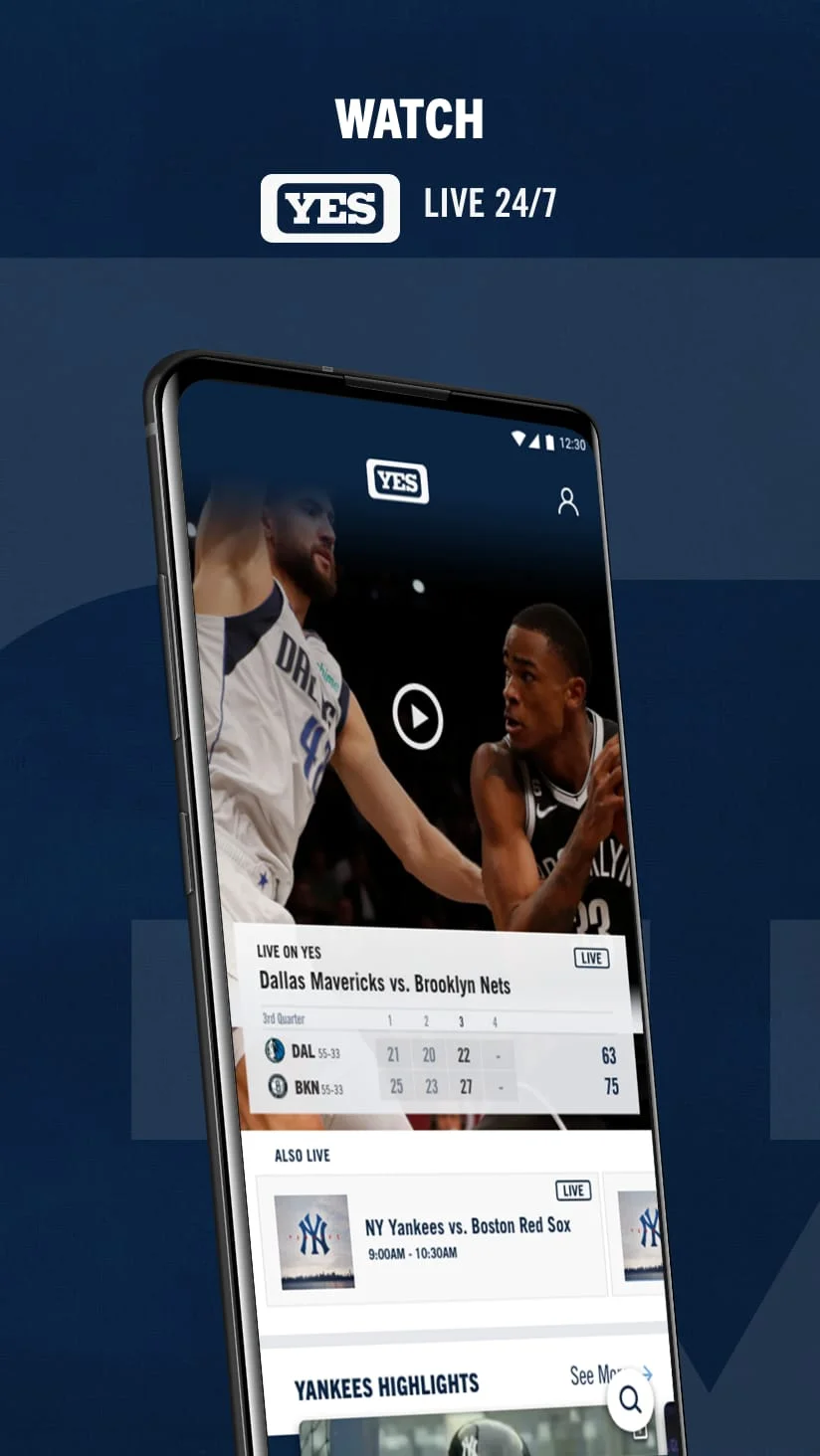 YES Network Screenshot 3