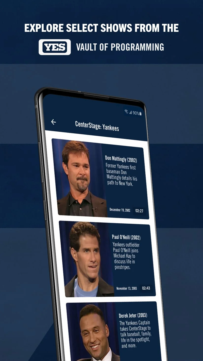 YES Network Screenshot 4