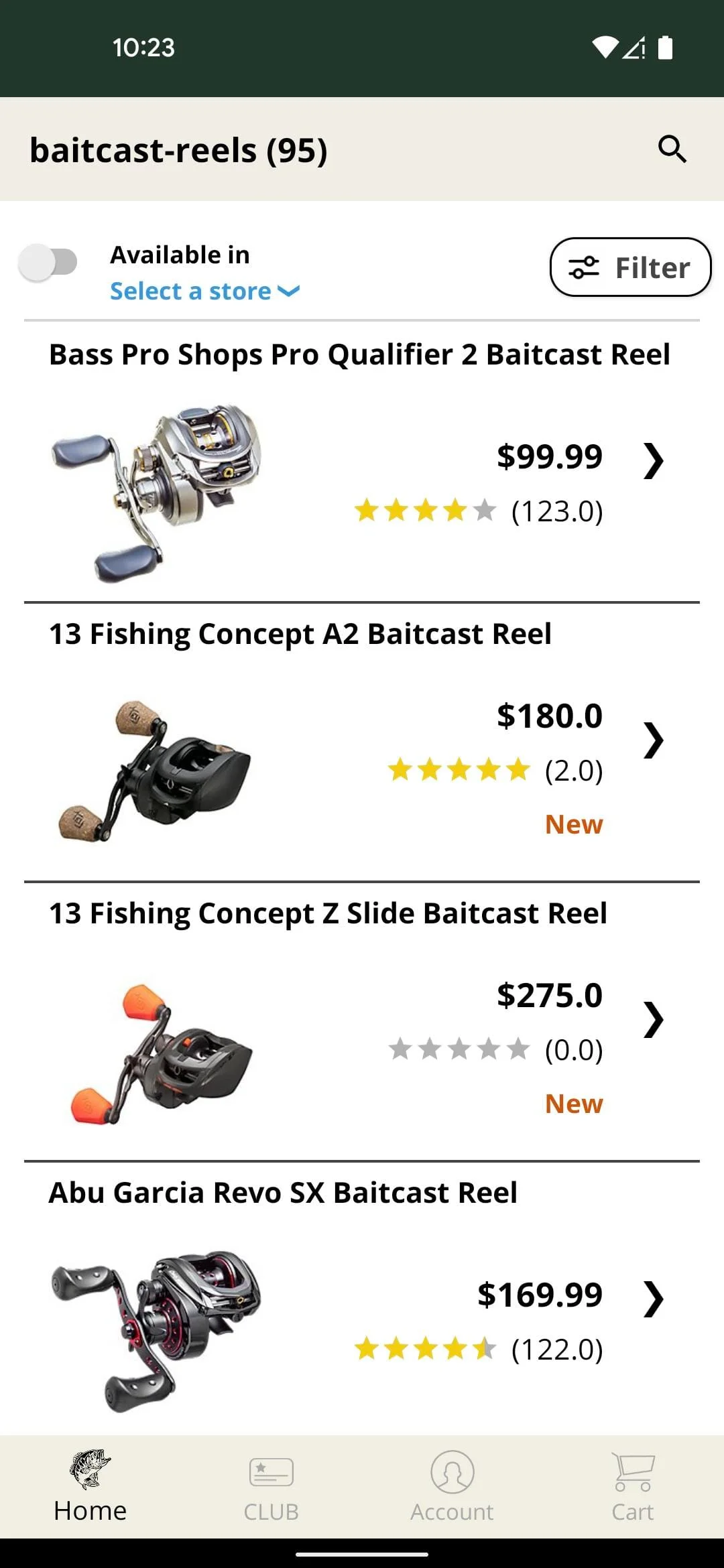 Bass Pro Shops Screenshot 4