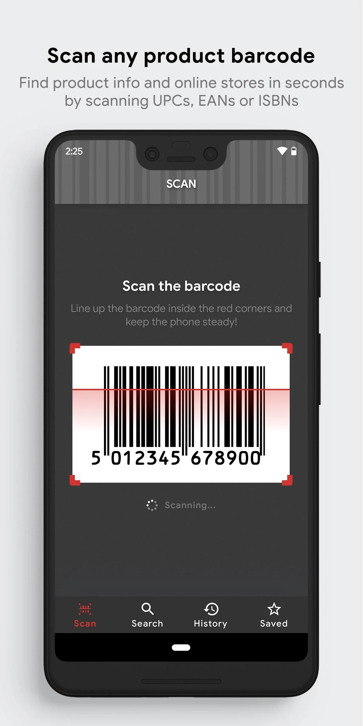 Barcode Lookup Screenshot 1