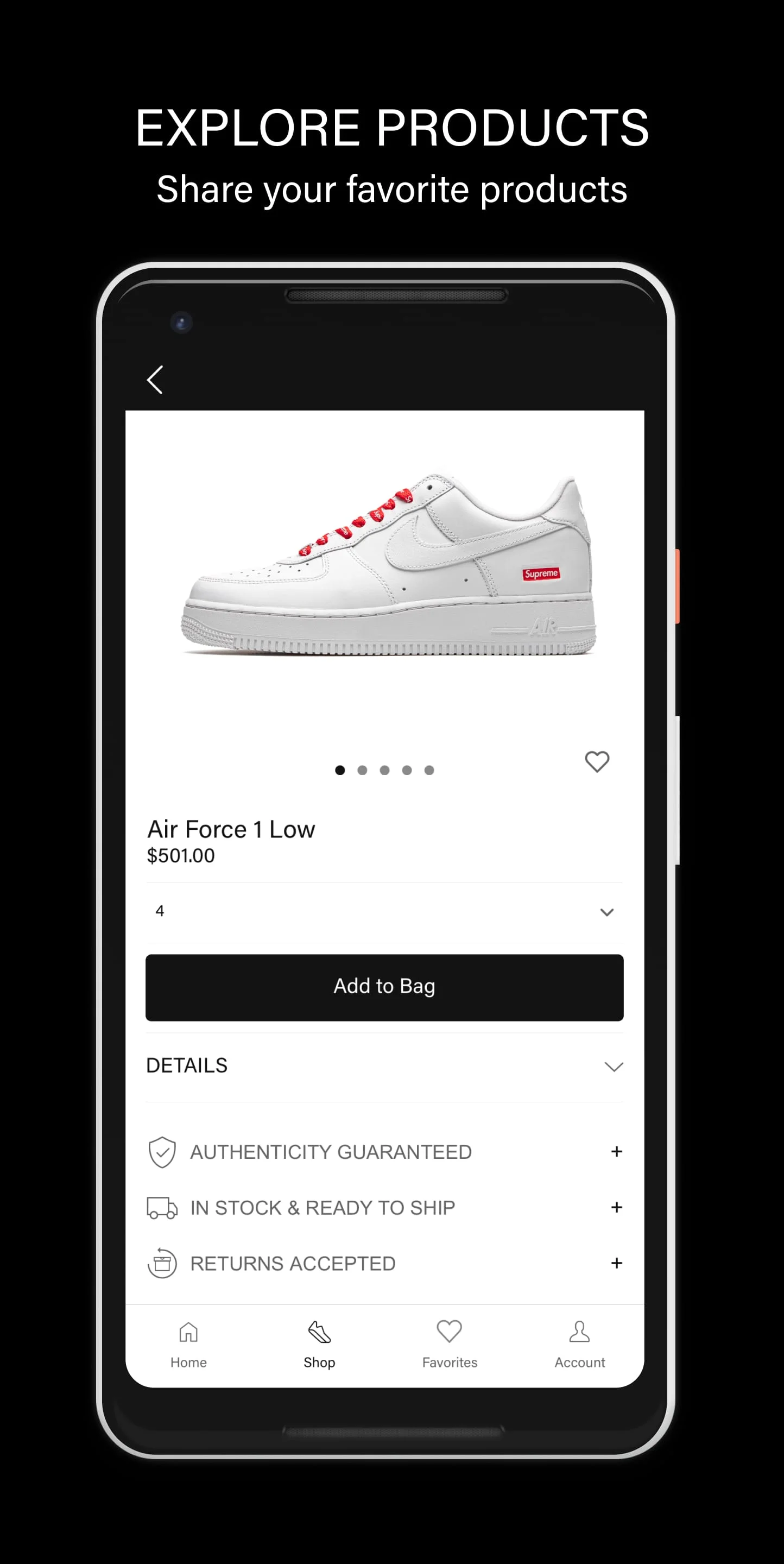 Stadium Goods - Buy Sneakers Screenshot 4
