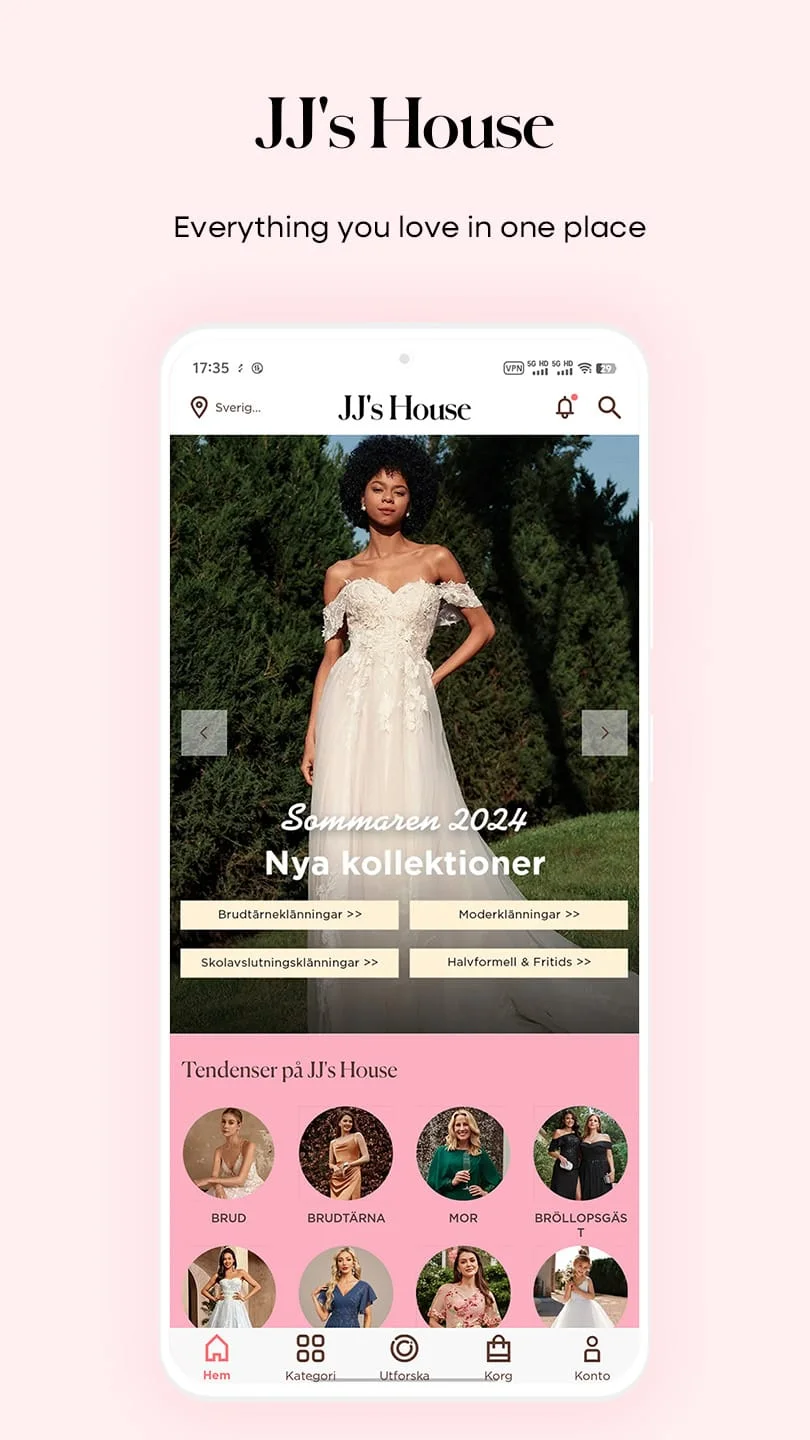 JJ's House:Wedding&Formal Wear Screenshot 2