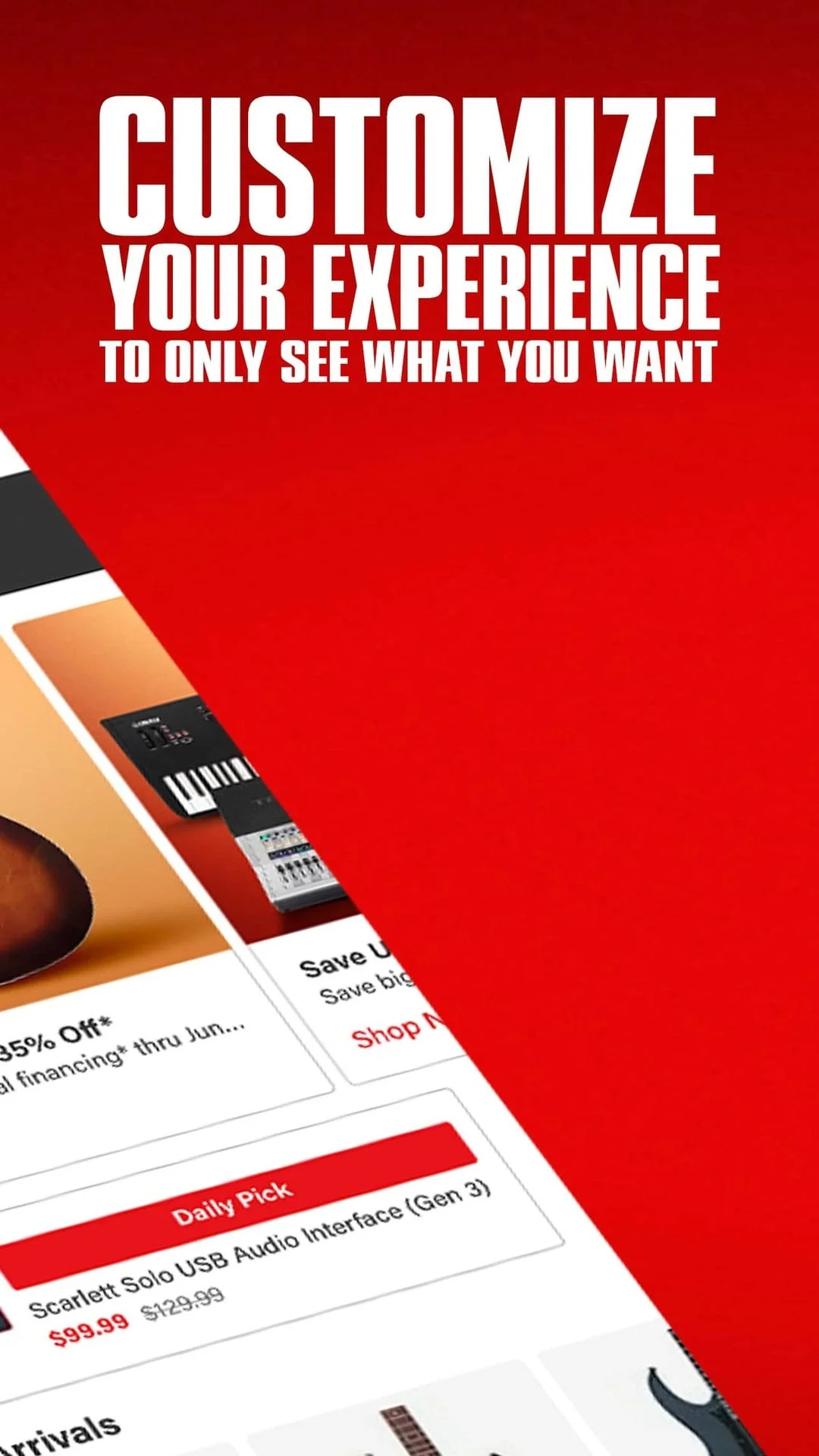 Guitar Center: Shop Music Gear Screenshot 2