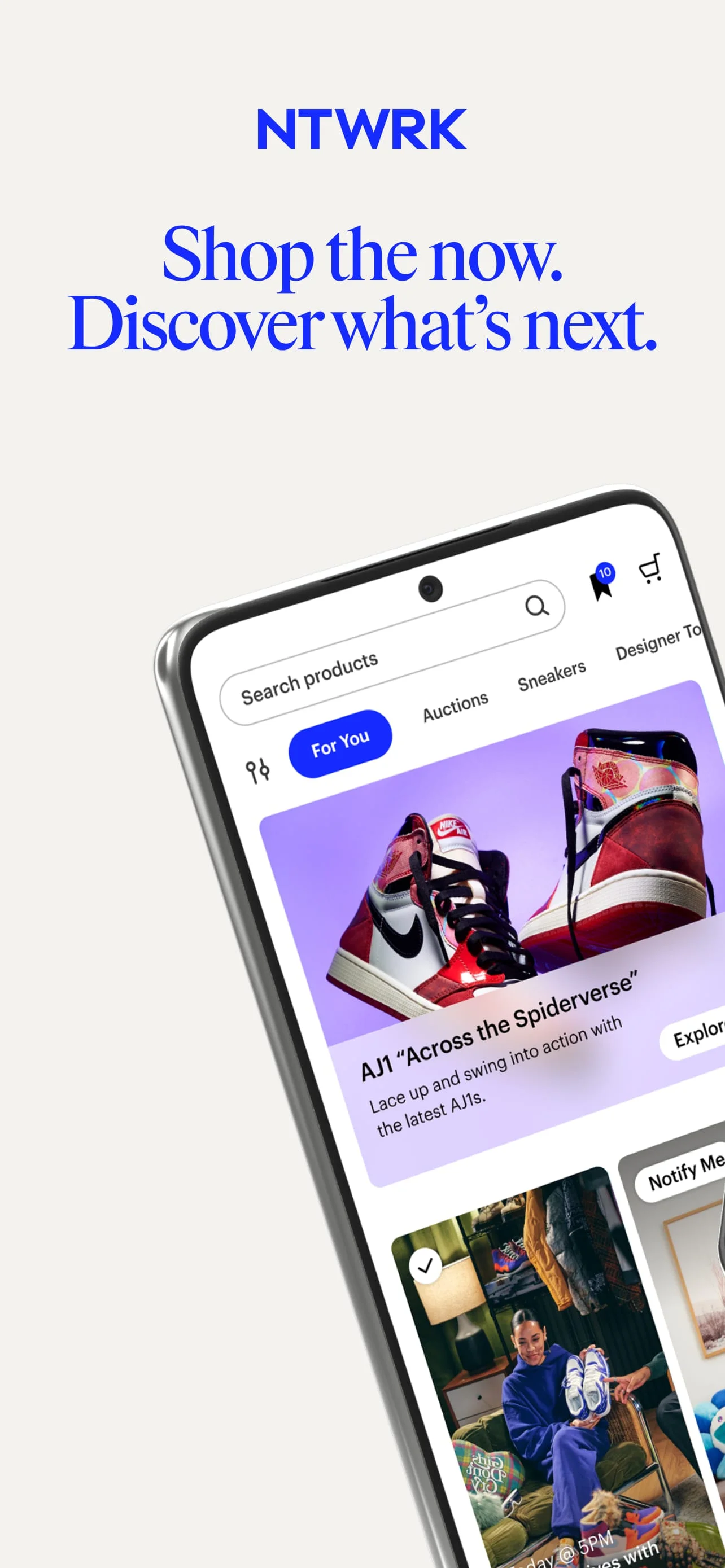 NTWRK | Live Sneaker Shopping Screenshot 1