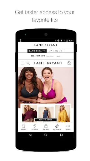 Lane Bryant Screenshot 1