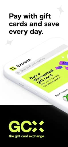 GCX - Discounted Gift Cards Screenshot 1