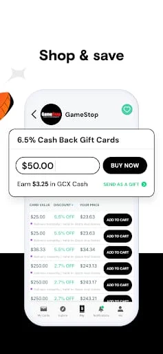 GCX - Discounted Gift Cards Screenshot 3