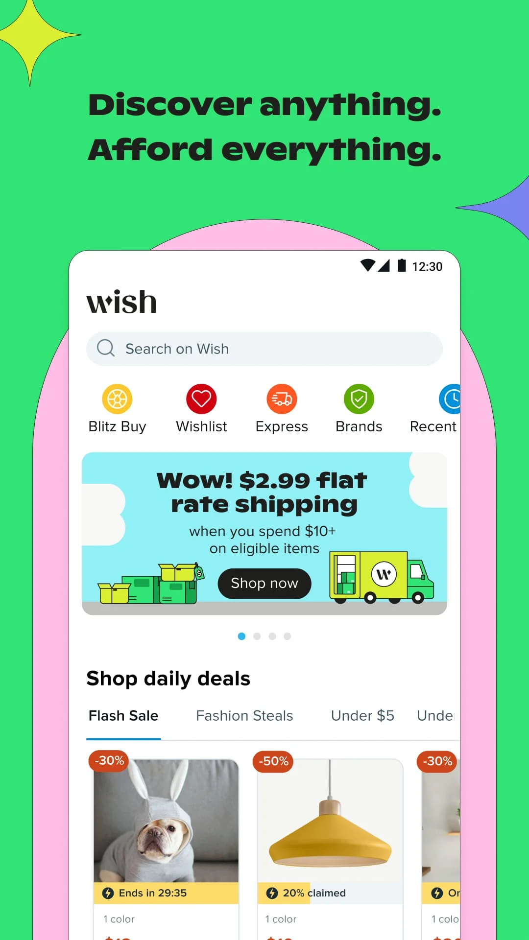 Wish: Shop and Save Screenshot 1