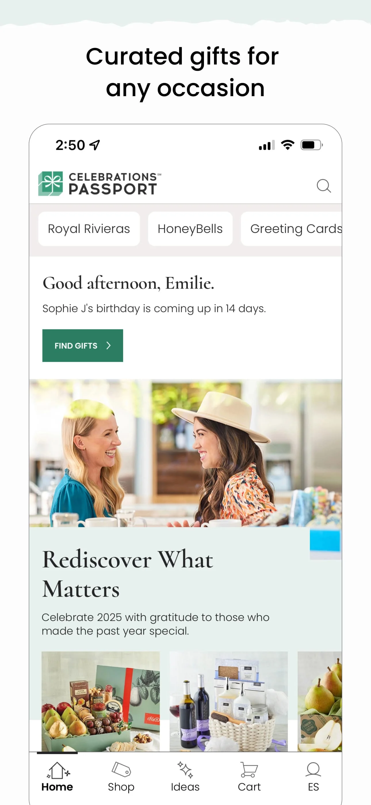 Celebrations Passport Screenshot 2
