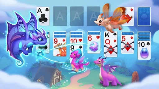 Solitaire Dragons Screenshot 1