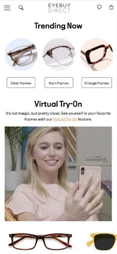 EyeBuyDirect Screenshot 1