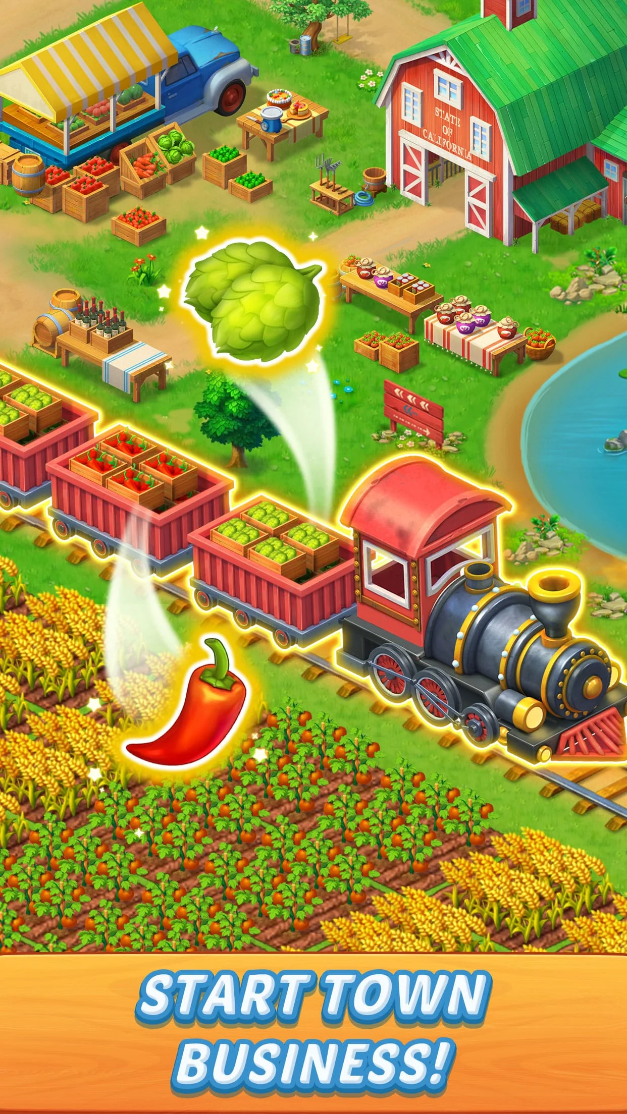 Solitaire Farm Adventure Games Screenshot 2