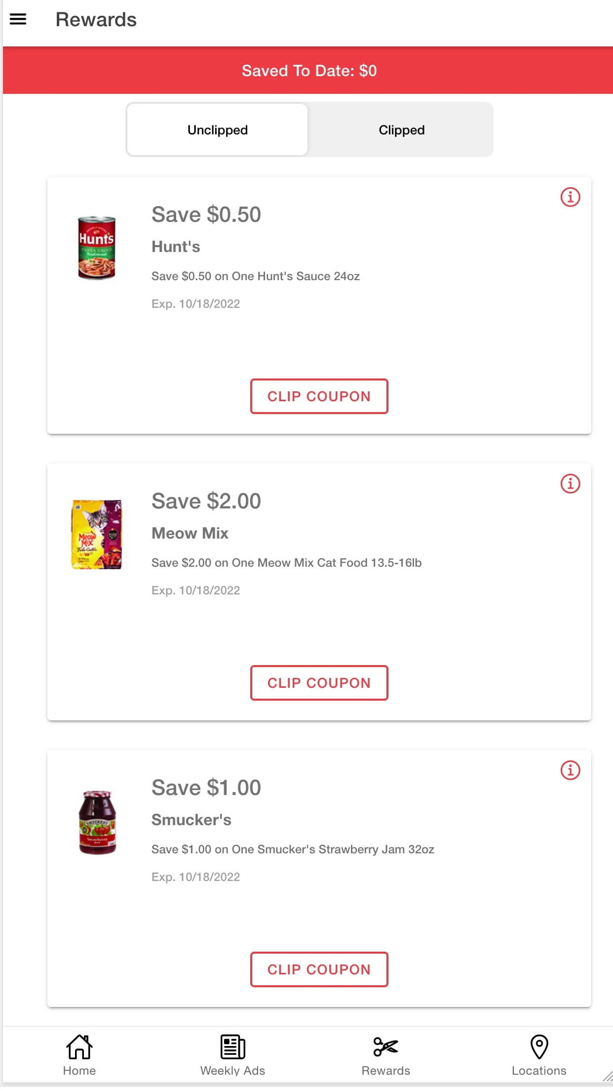 Market Basket TX-LA Screenshot 3