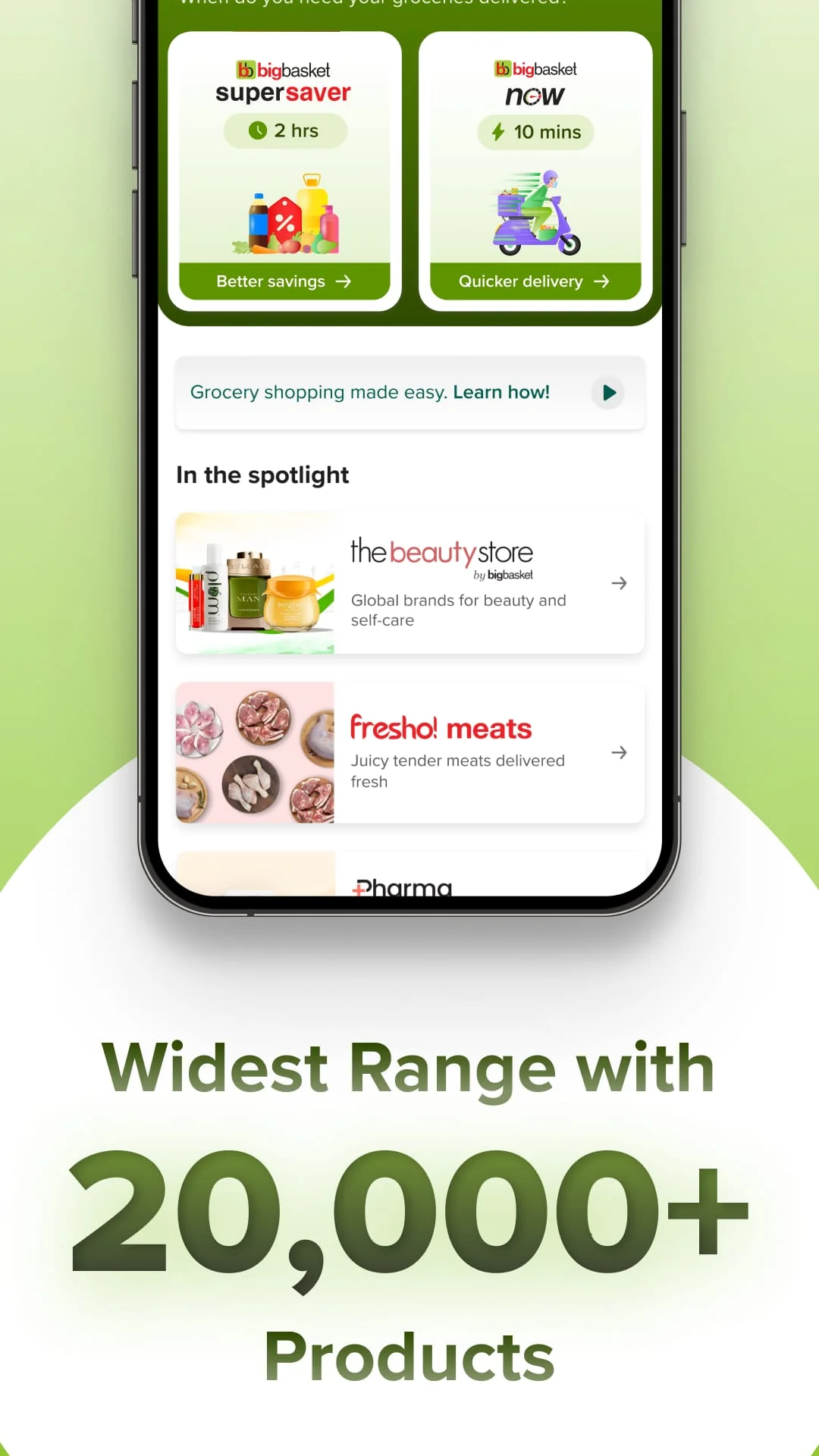 bigbasket : Grocery App Screenshot 2