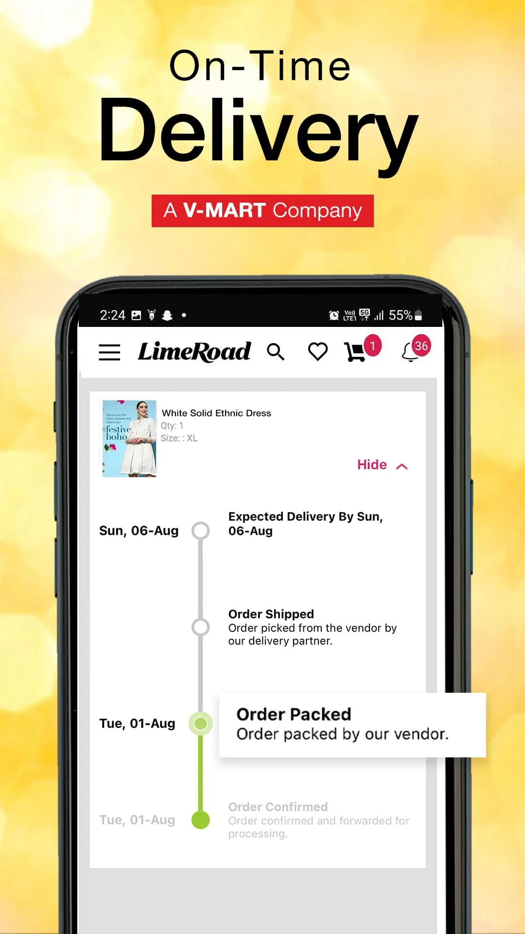LimeRoad: Online Fashion Shop Screenshot 3