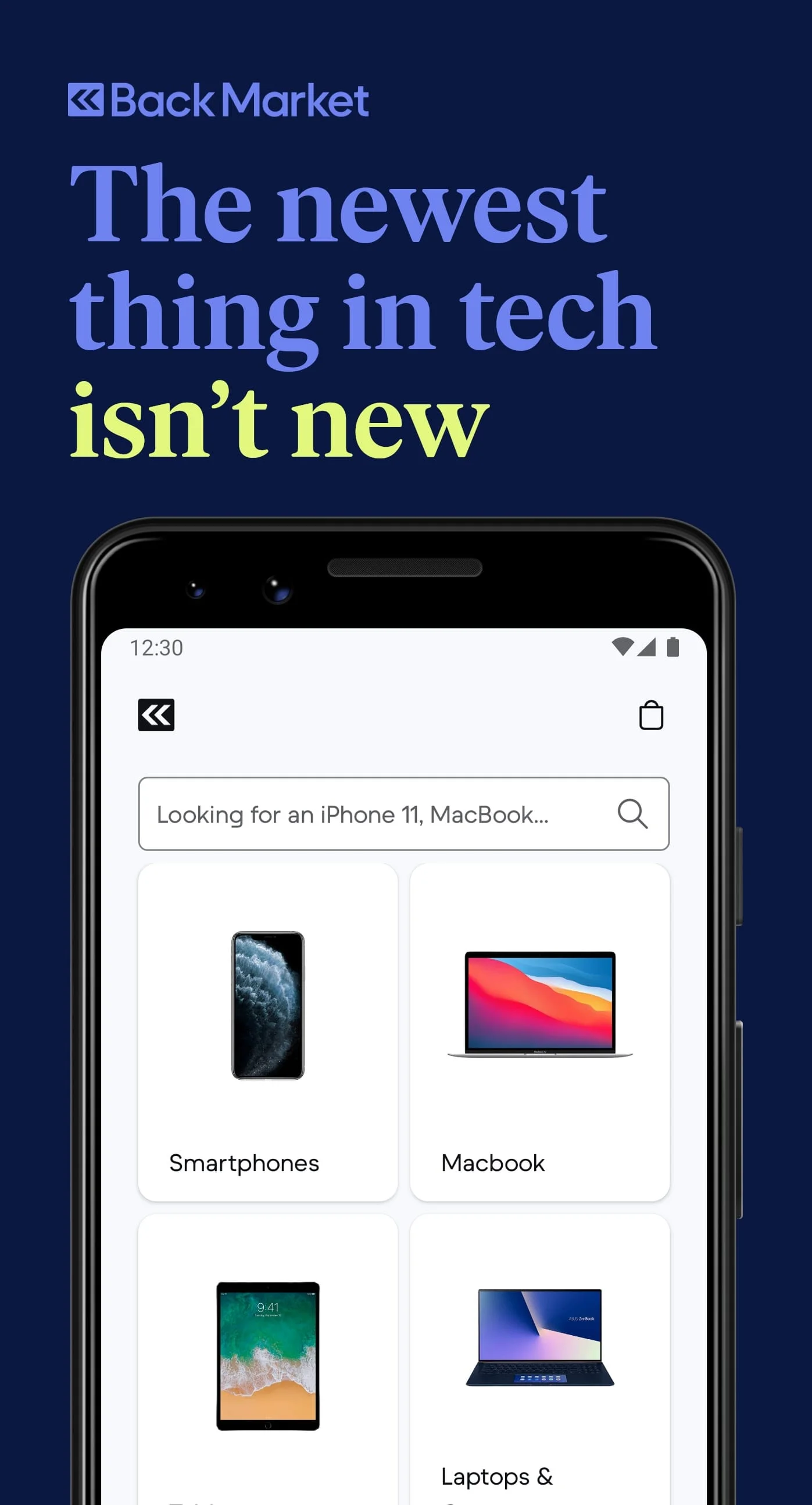 Back Market - Buy & Sell tech Screenshot 1