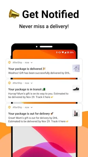 AfterShip Package Tracker - Tr Screenshot 3