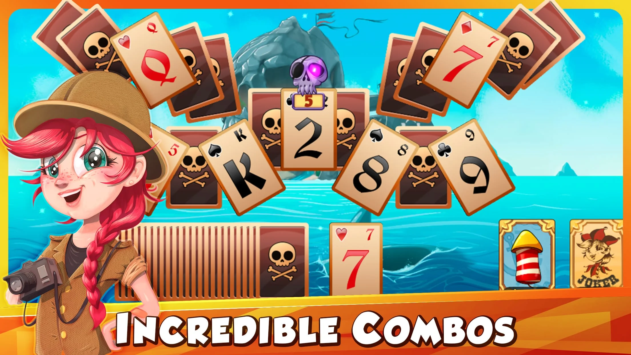 Solitaire Tripeaks Lost Worlds Screenshot 3