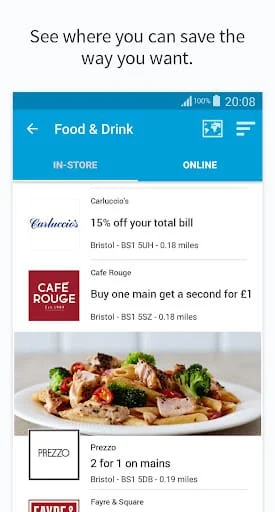 vouchercloud: deals & offers Screenshot 4