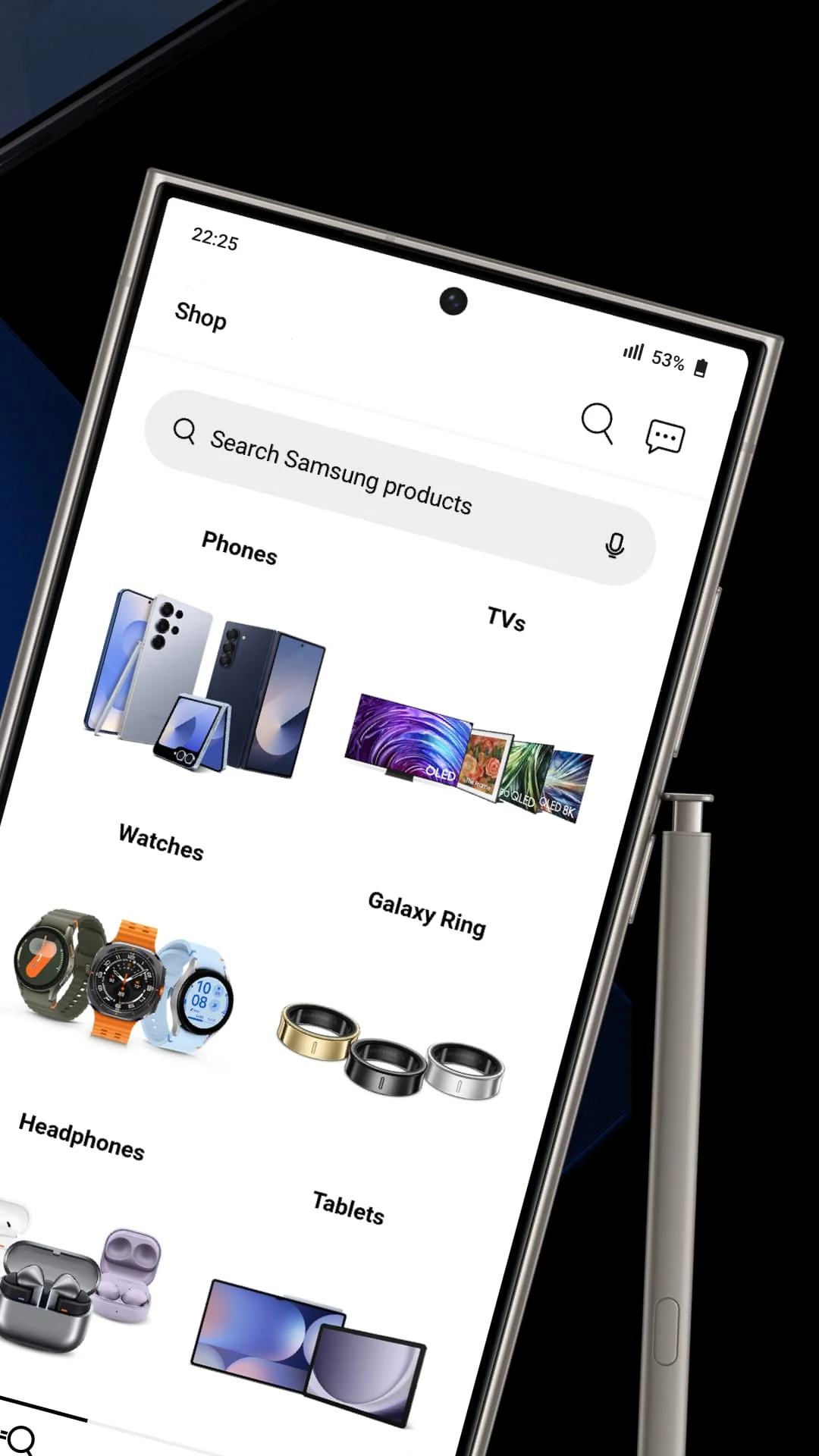 Shop Samsung Screenshot 2