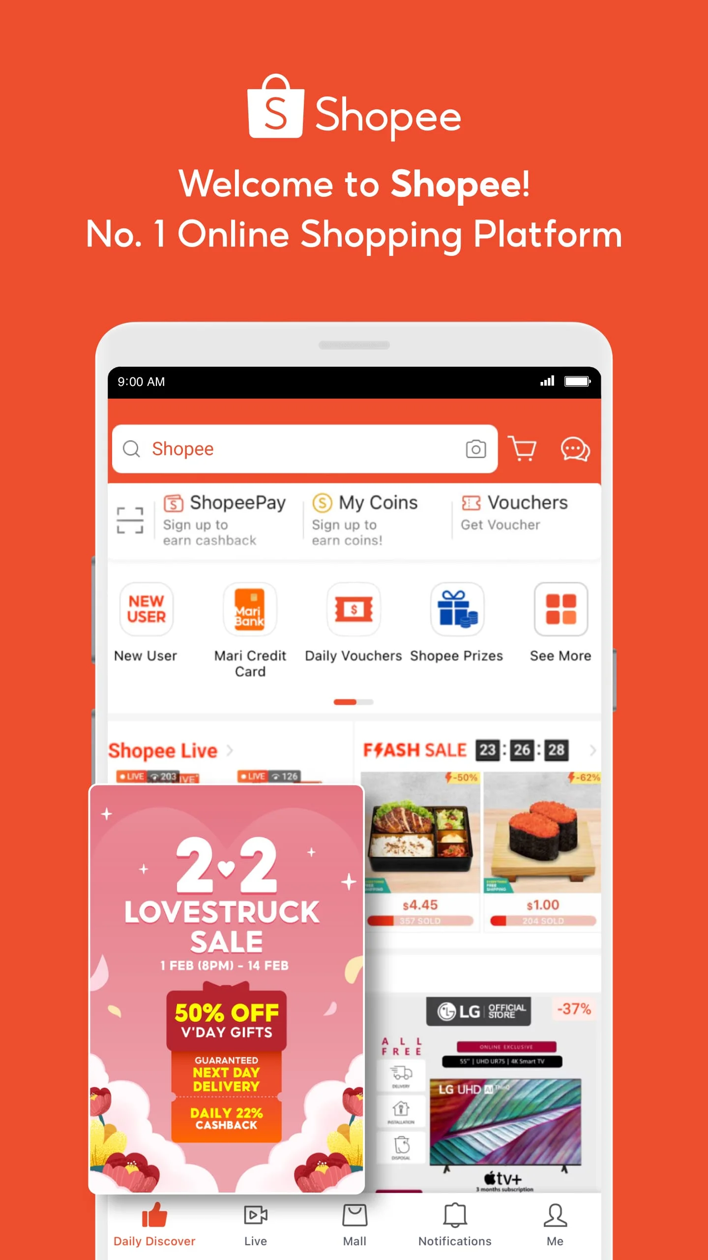 Celebrate 12.12 with Shopee Screenshot 1