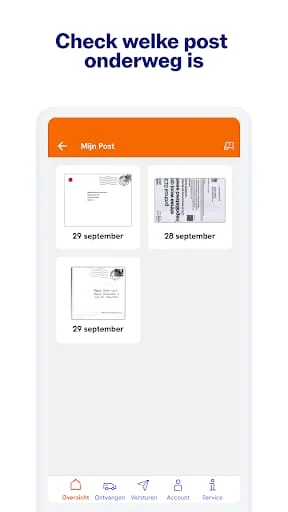 PostNL Screenshot 4
