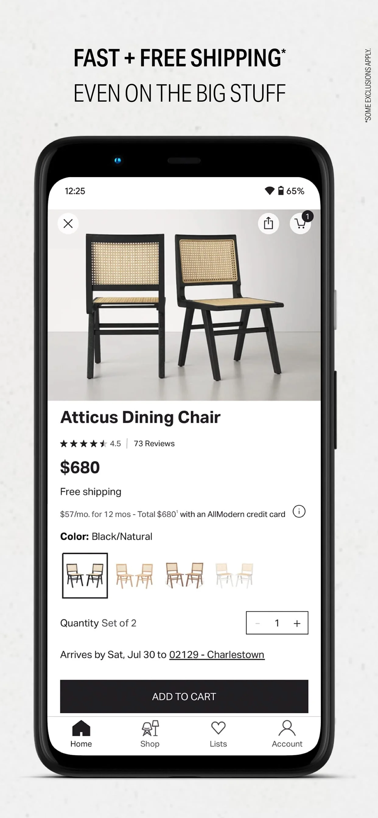 AllModern Screenshot 2