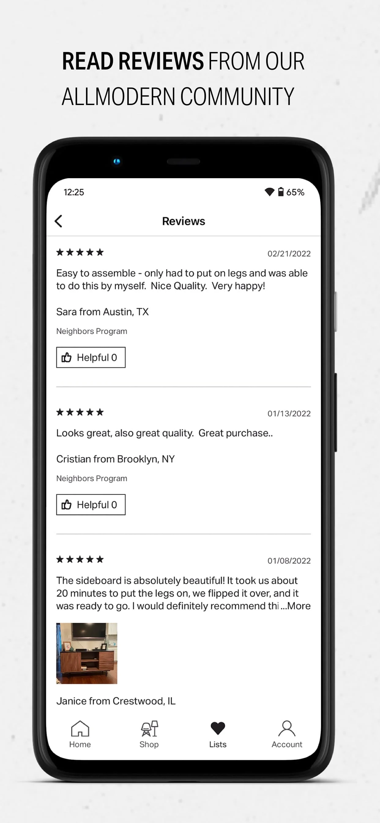 AllModern Screenshot 4