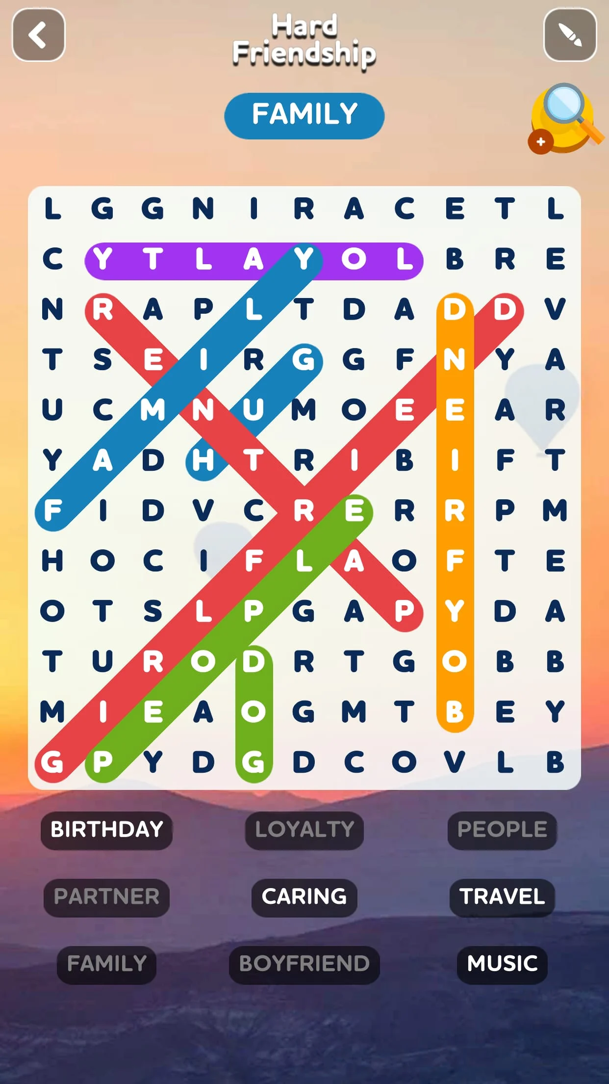Word Search - Word Puzzle Game Screenshot 1