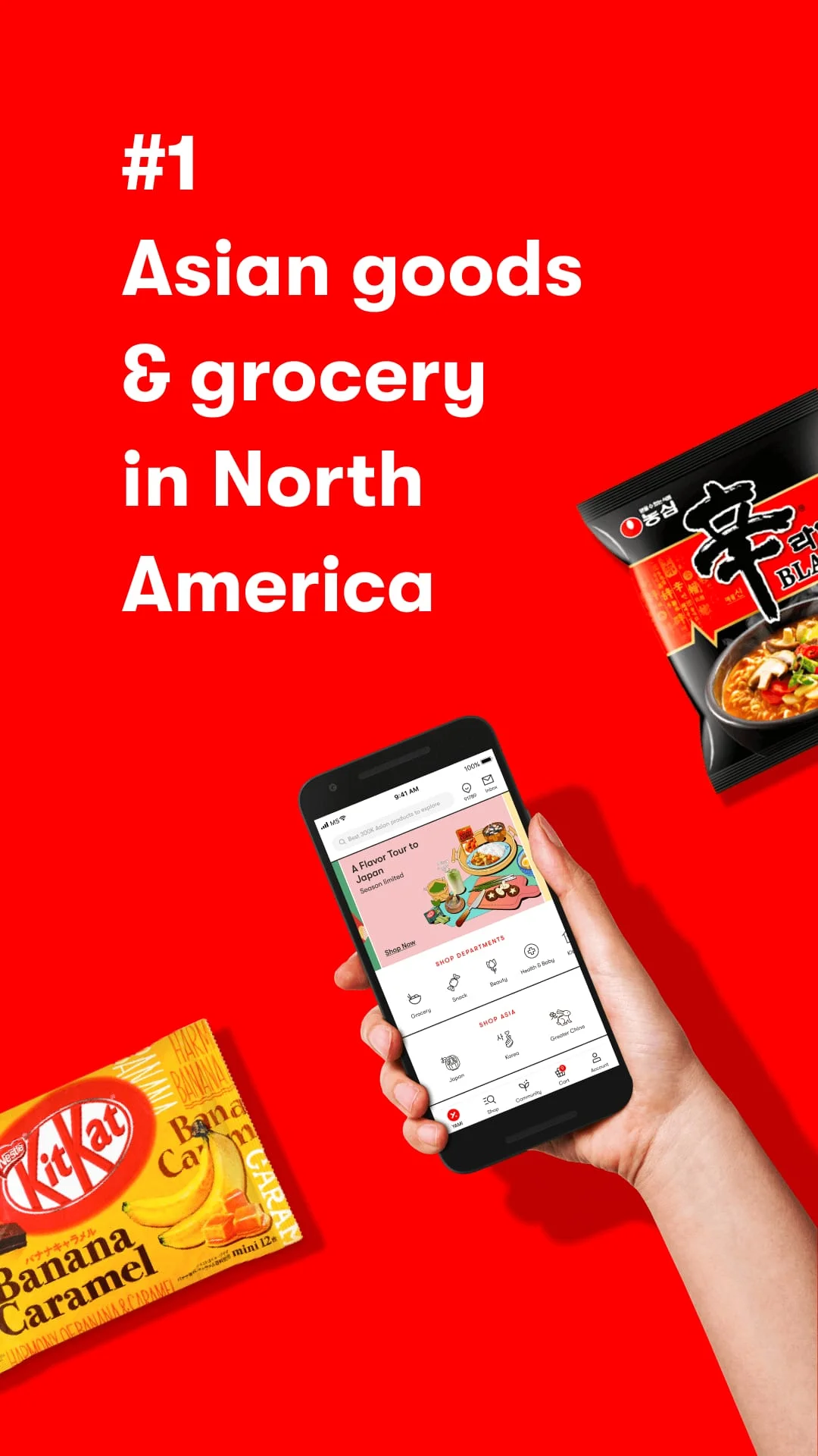 Yamibuy: Asian Grocery & Goods Screenshot 1