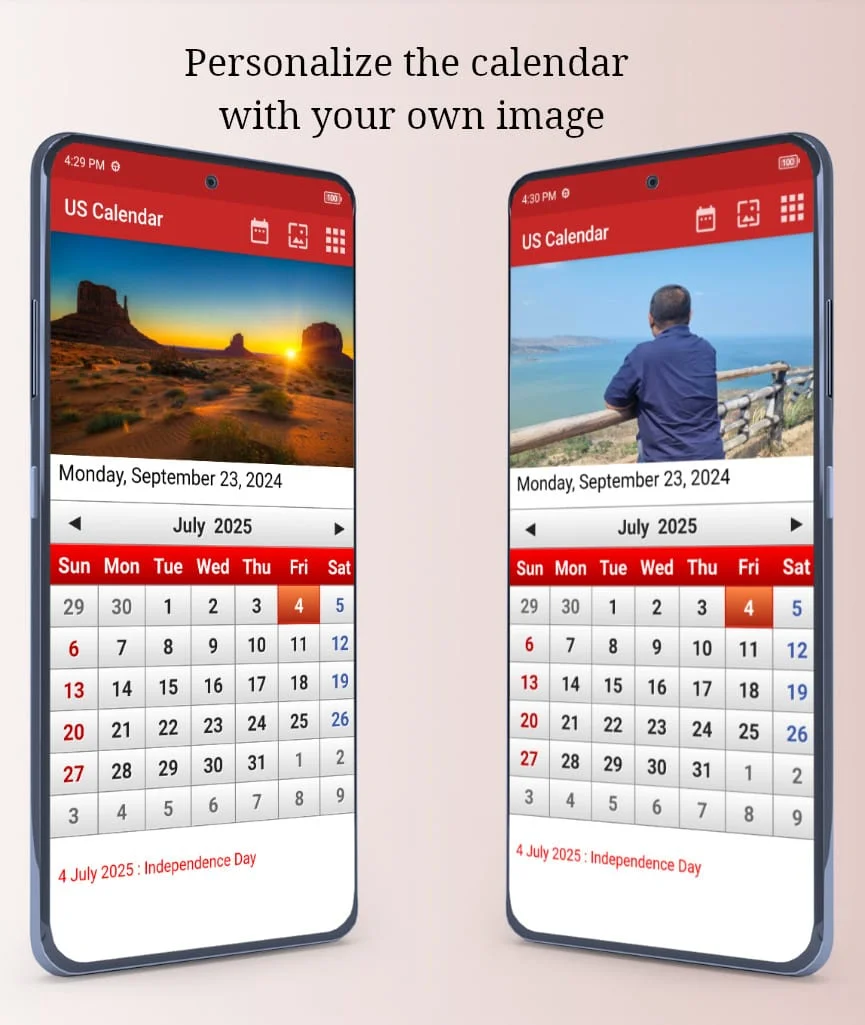 US Calendar 2024 Screenshot 3