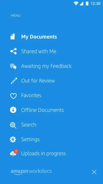 Amazon WorkDocs Screenshot 2