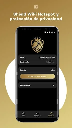 RugeVPN - Safe VPN for privacy Screenshot 3
