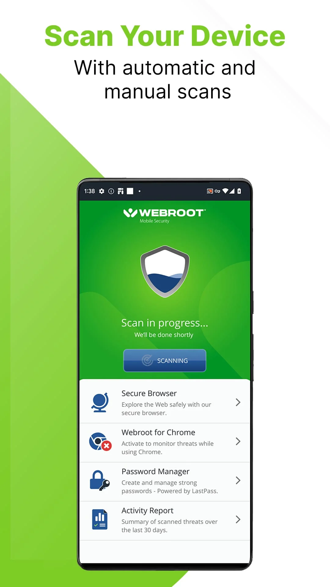 Webroot® Mobile Security Screenshot 2