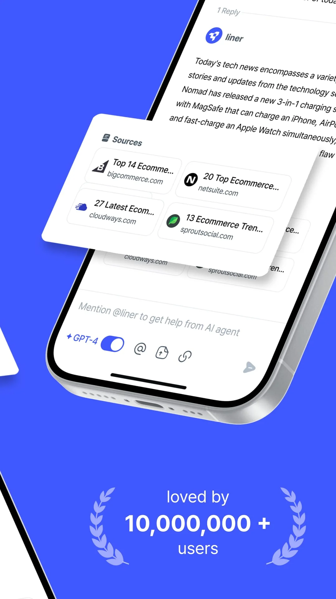 Liner: AI Search with Sources Screenshot 2