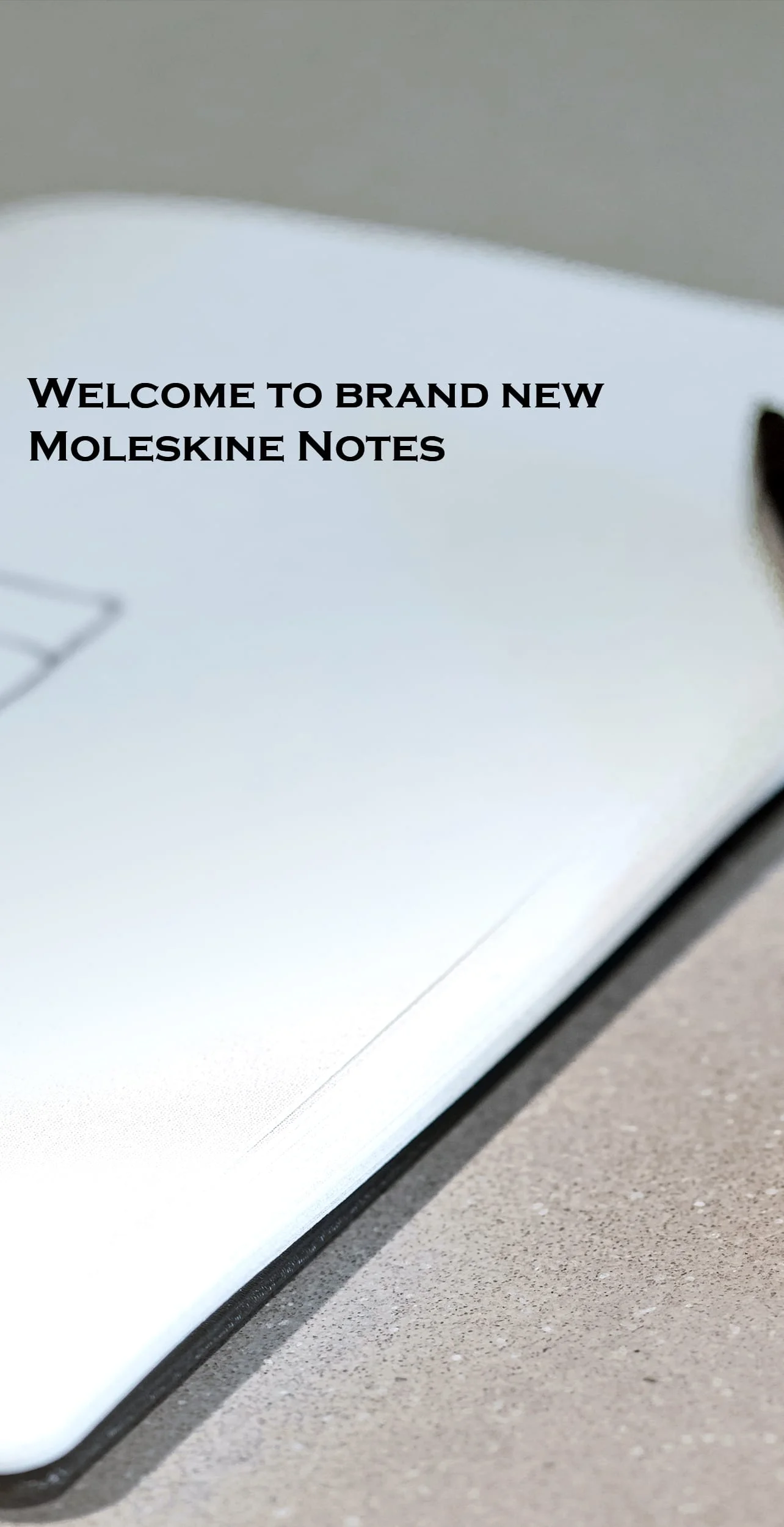 Moleskine Notes Screenshot 1