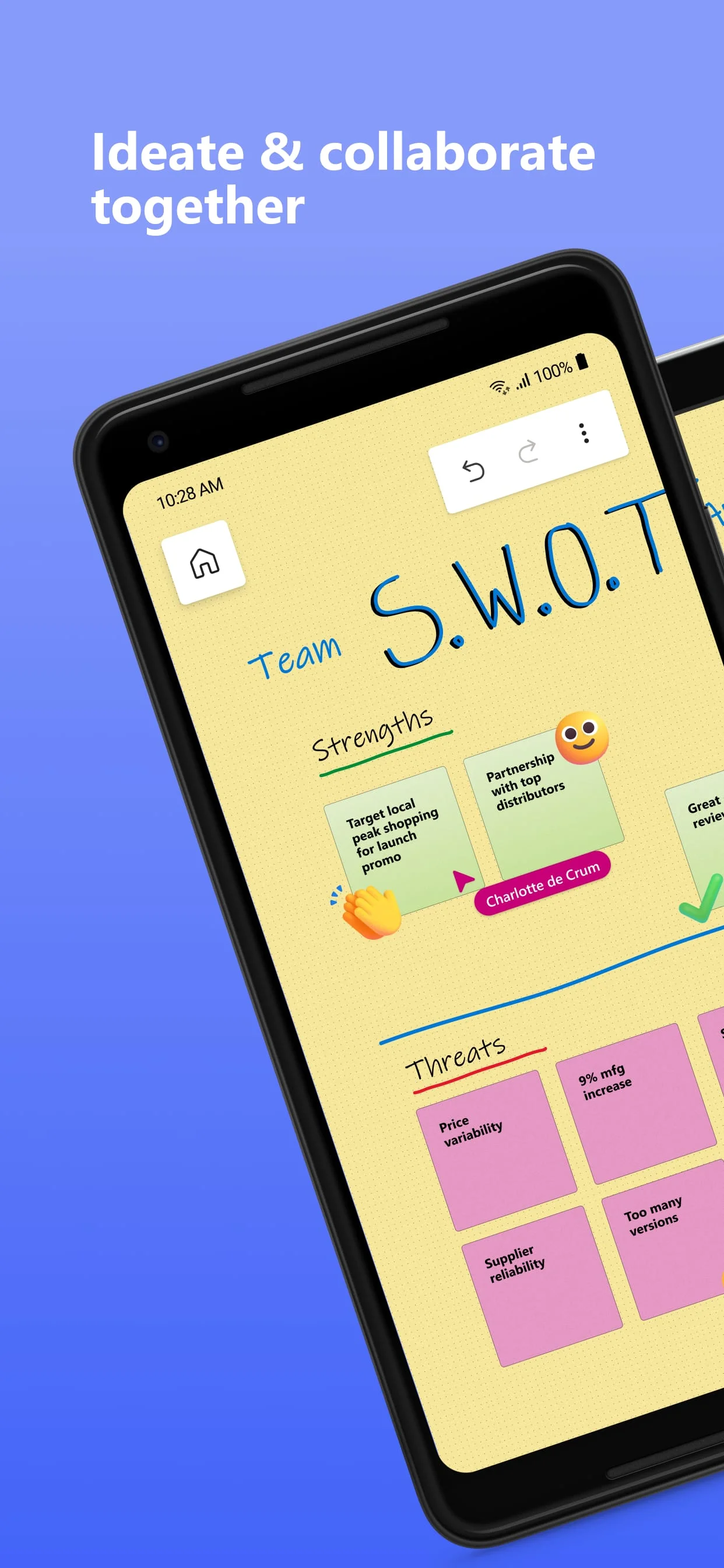 Microsoft Whiteboard Screenshot 2
