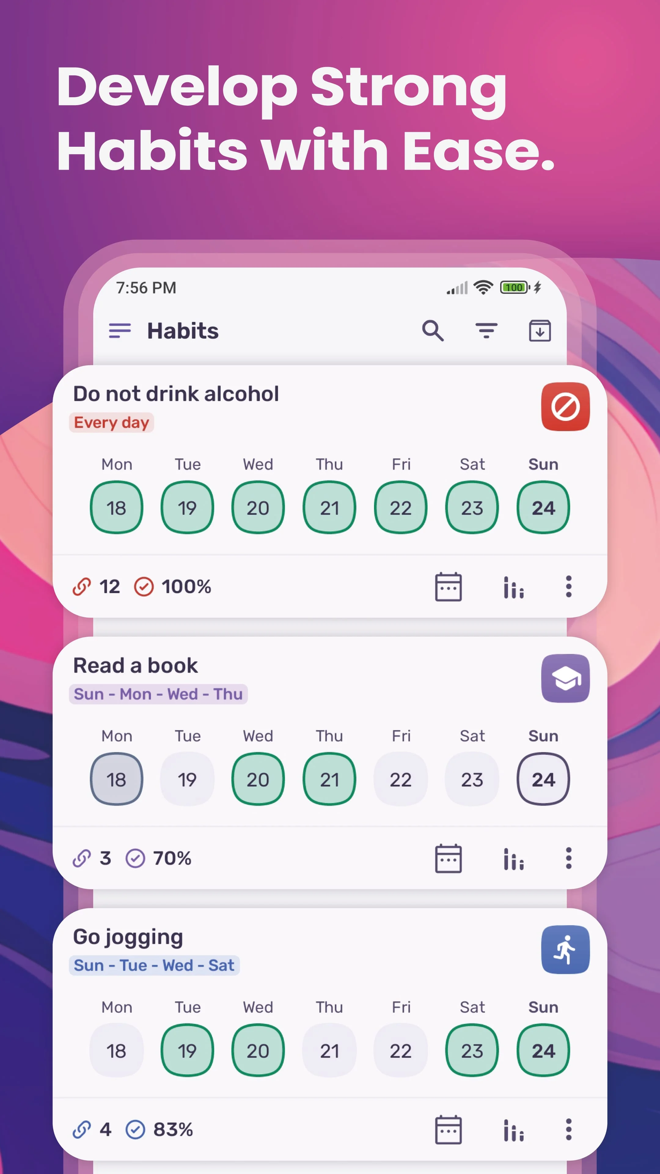 HabitNow Daily Routine Planner Screenshot 2