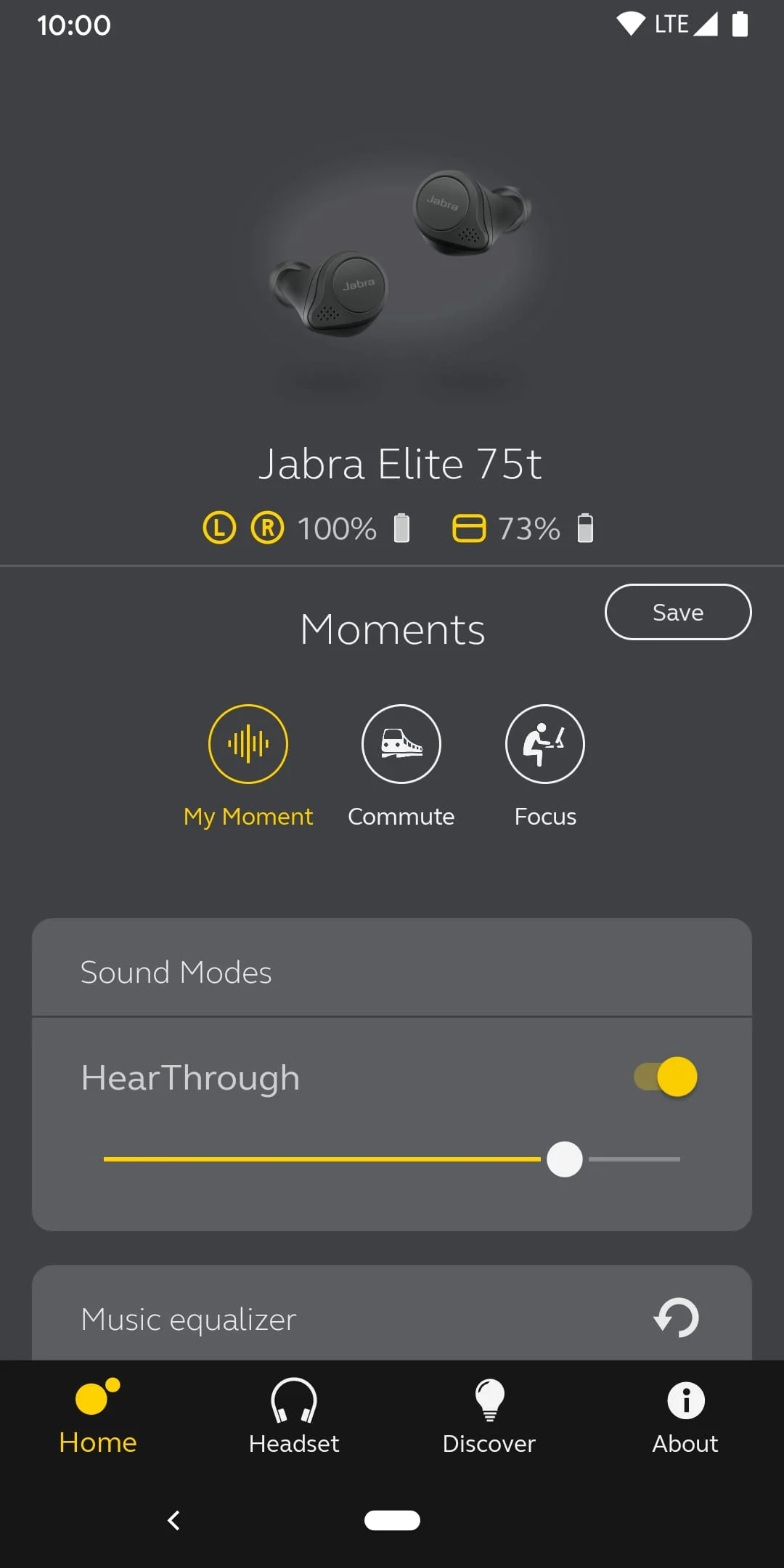Jabra Sound+ Screenshot 1